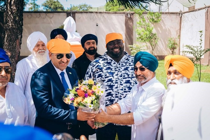 Unveiling of the bust of Maharaja Ranjit Singh in Blantyre, 19 April 2026