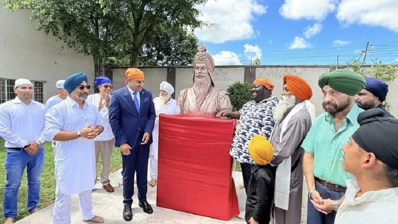 Unveiling of the bust of Maharaja Ranjit Singh in Blantyre, 19 April 2026