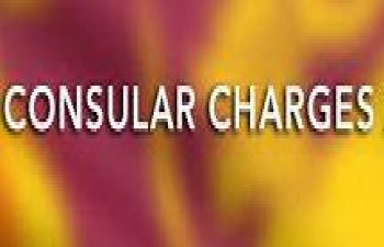 Revised Consular Fees w.e.f. 01092017