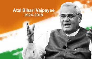 Condolence Book to pay tributes to the former PM of India Sh. Atal Bihari Vajpayee
