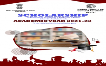 ICCR Scholarship - 2021-2022