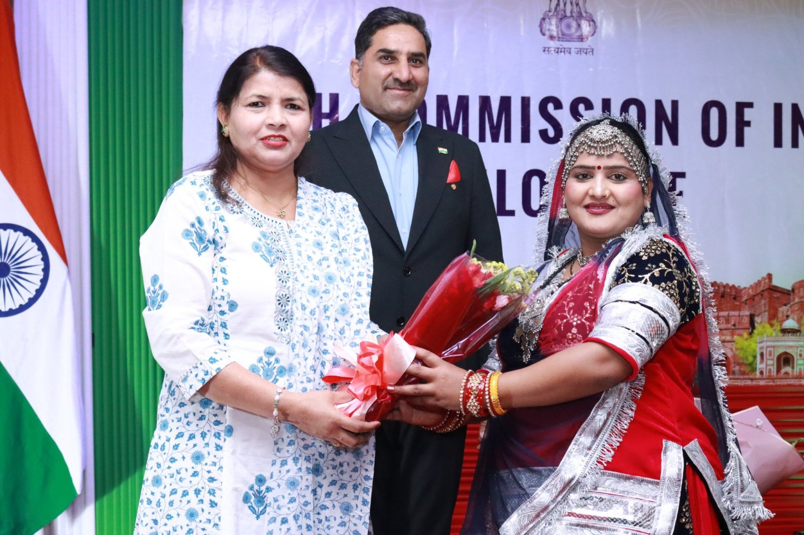 Performance of Rajasthani Folk Dance Troupe at Riverside Hotel