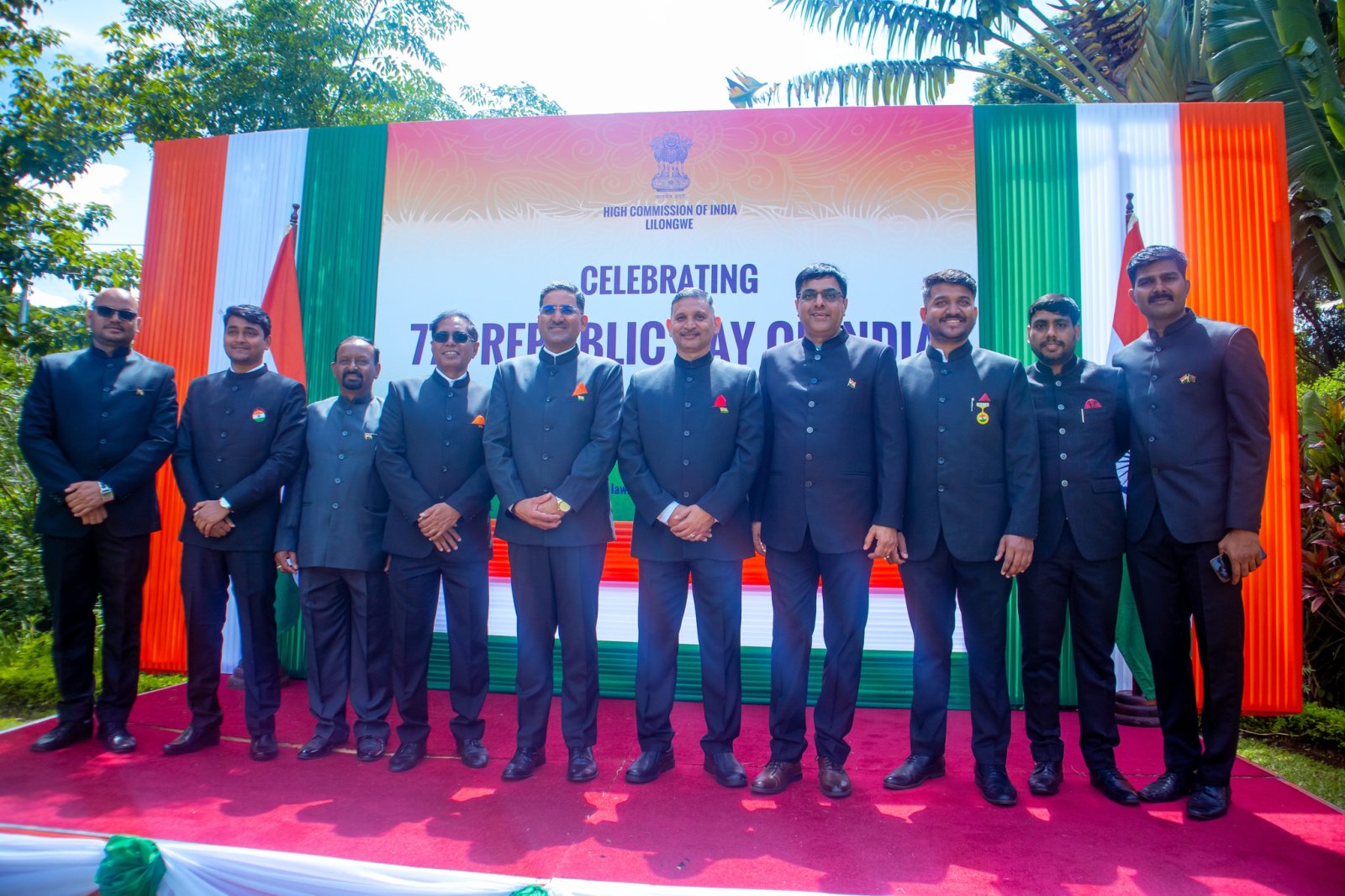 Flag Unfurling Ceremony during Republic Day Reception, 26 January 2026