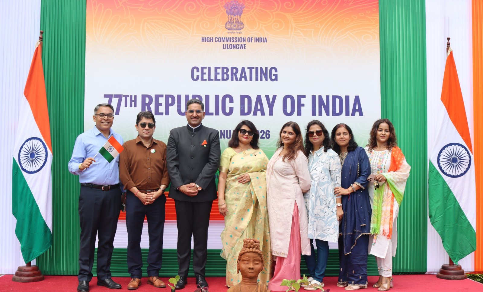 Flag Unfurling Ceremony during Republic Day Reception, 26 January 2026