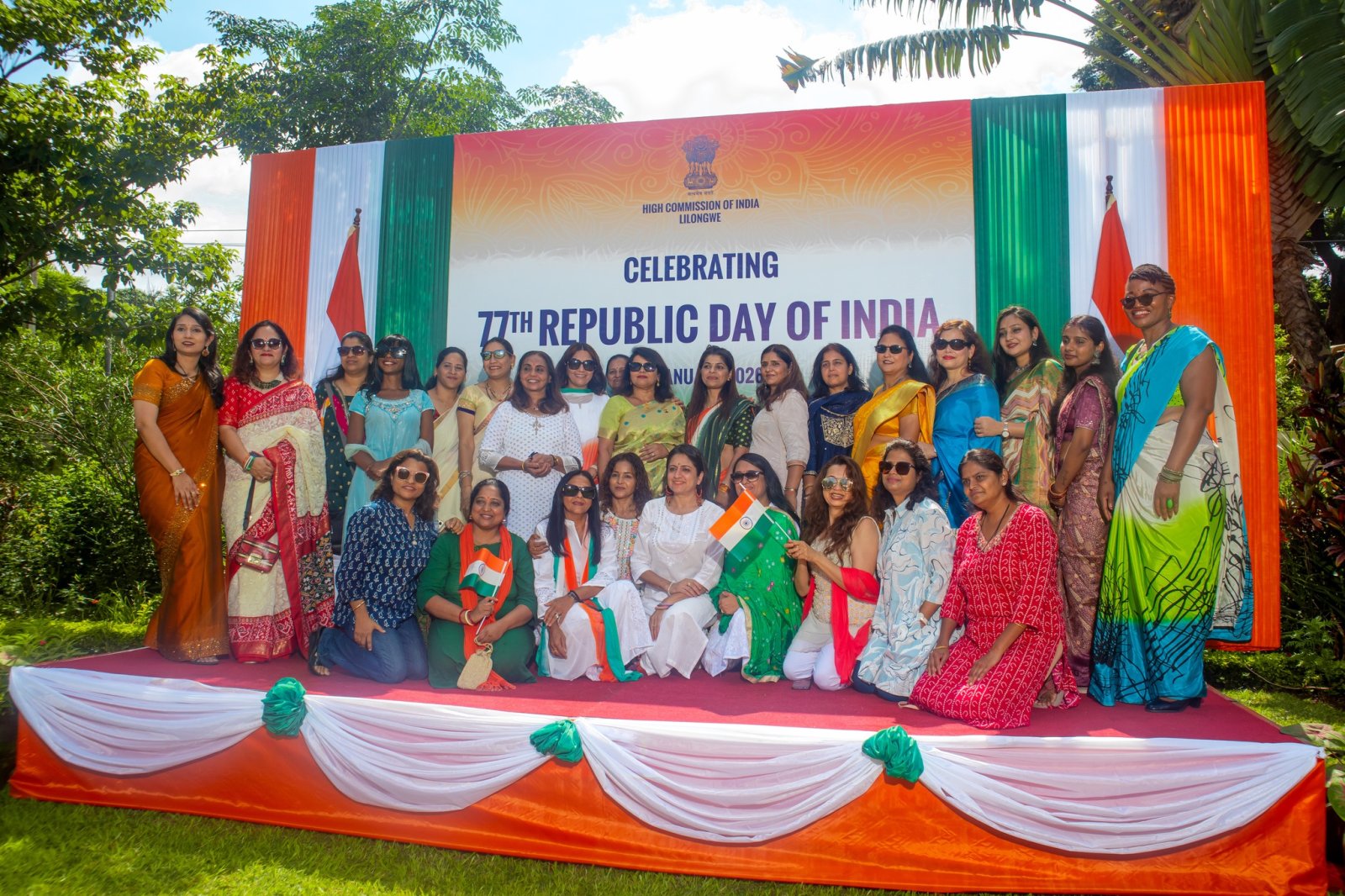 Flag Unfurling Ceremony during Republic Day Reception, 26 January 2026