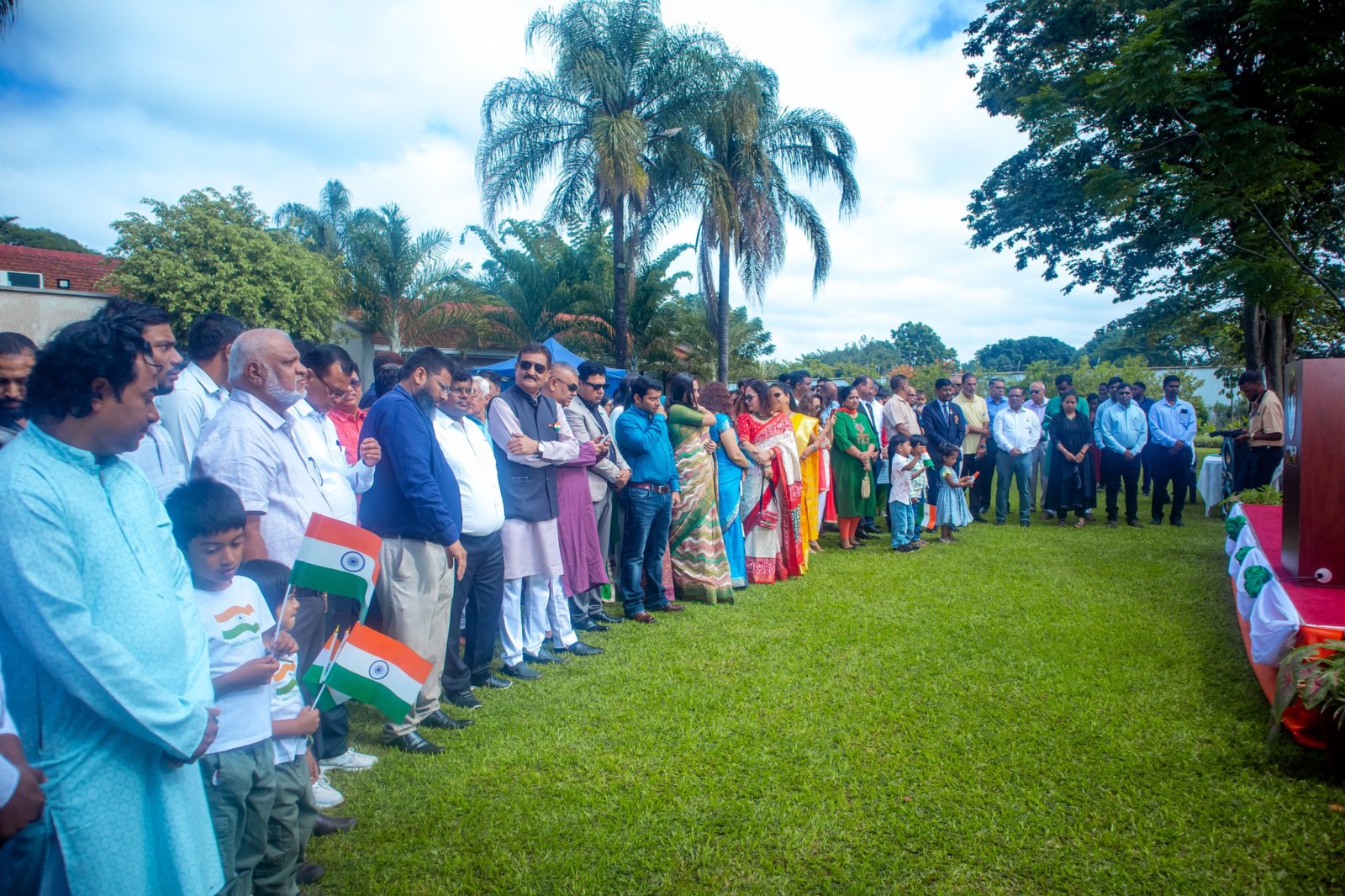 Flag Unfurling Ceremony during Republic Day Reception, 26 January 2026