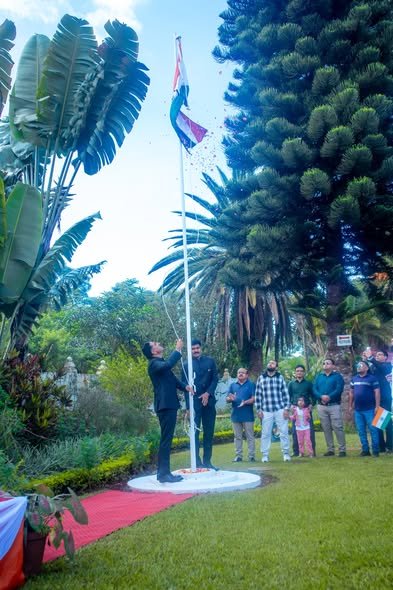 Flag Unfurling Ceremony during Republic Day Reception, 26 January 2026