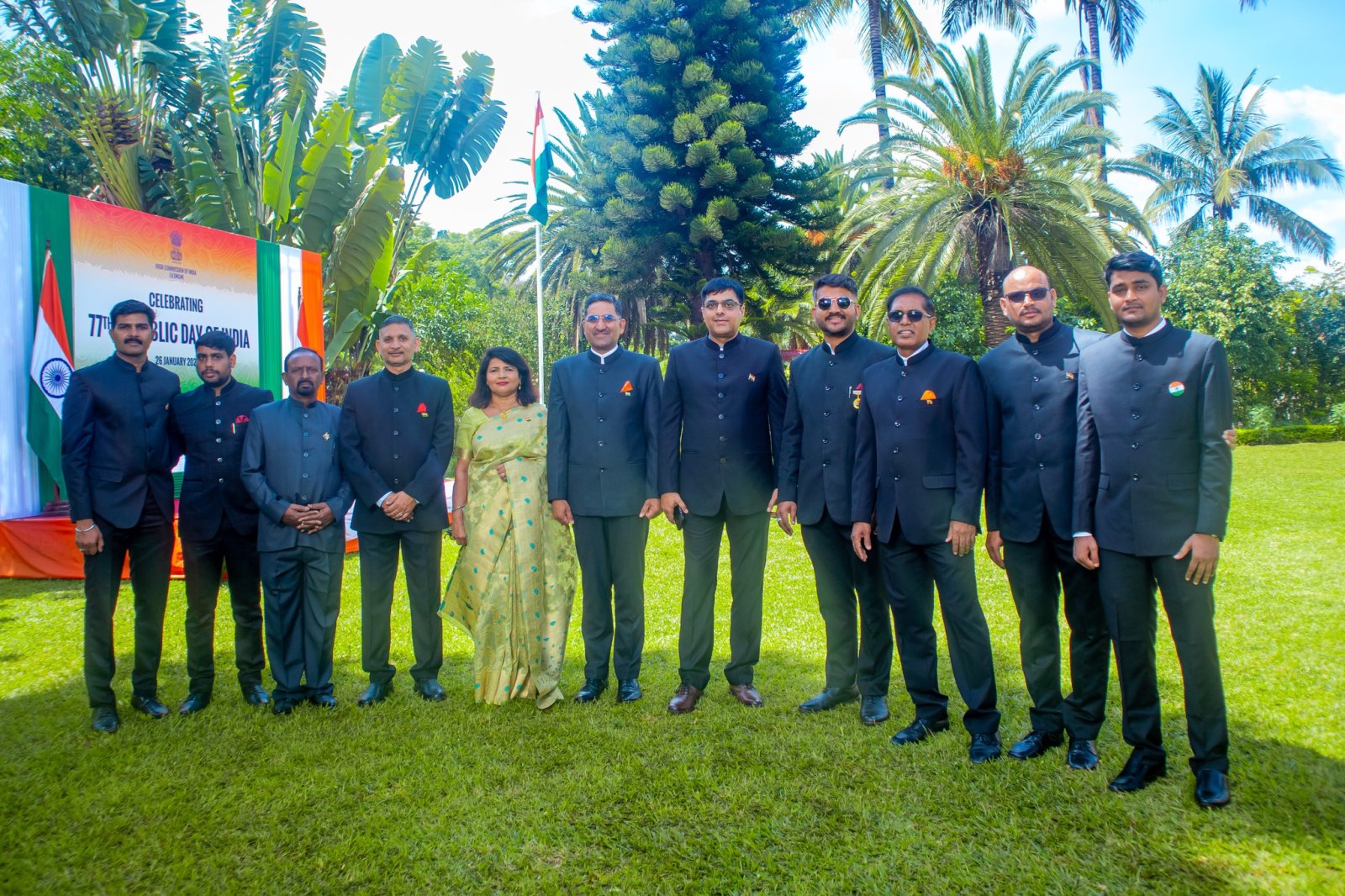 Flag Unfurling Ceremony during Republic Day Reception, 26 January 2026
