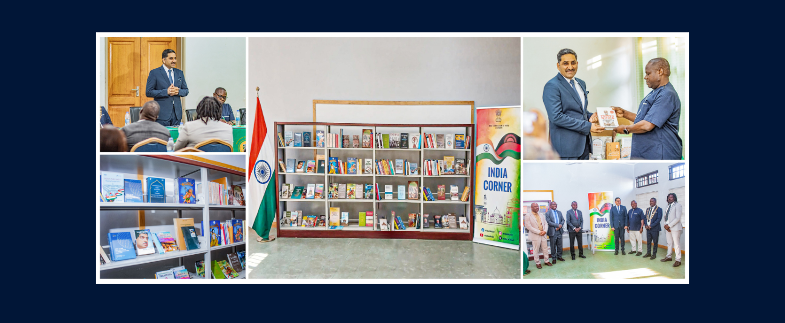 Setting up of India Corner at Mzuzu University