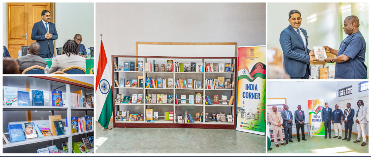 Setting up of India Corner at Mzuzu University