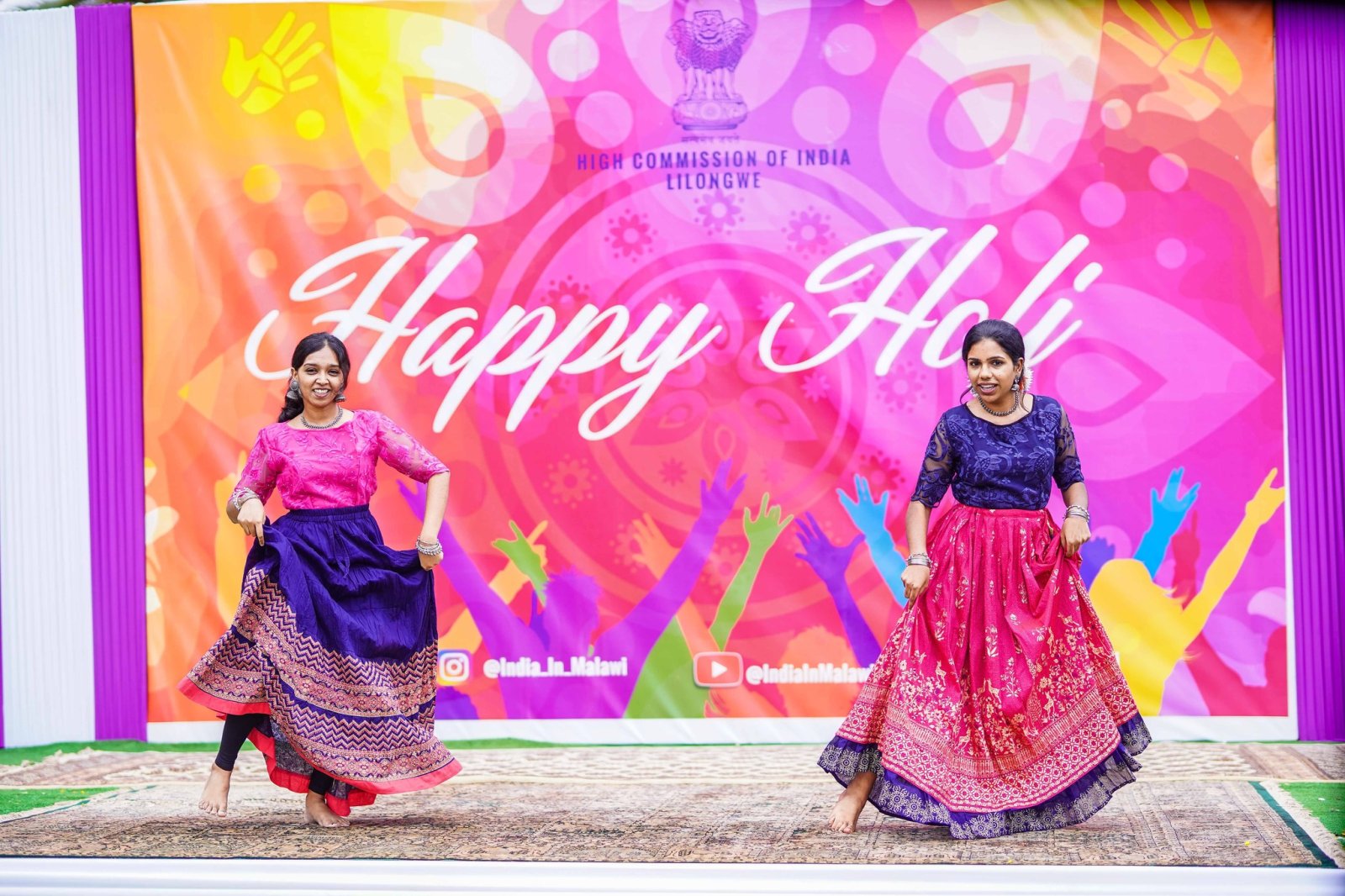 Celebration of States Day-cum-Holi, Festival of Colours