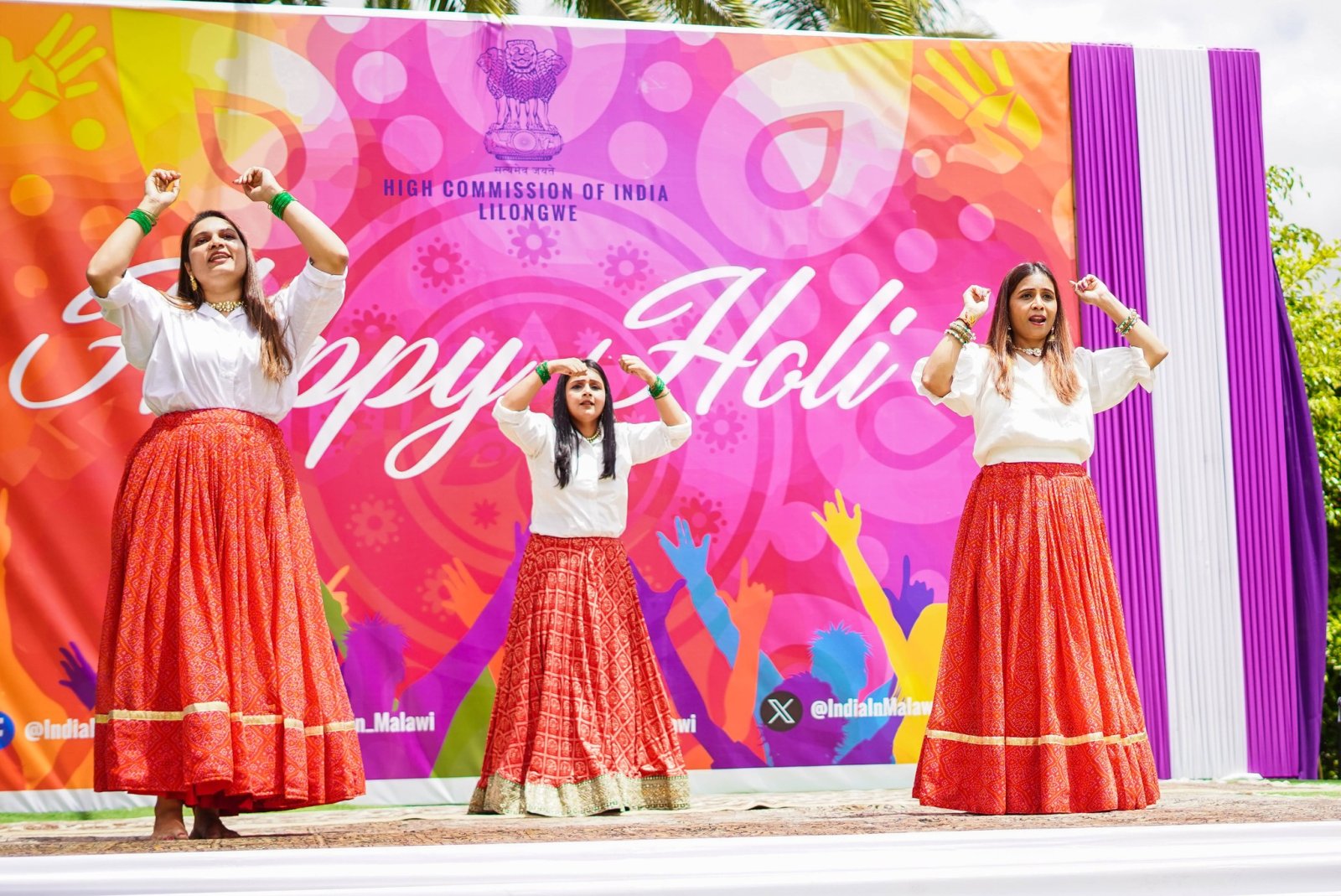 Celebration of States Day-cum-Holi, Festival of Colours