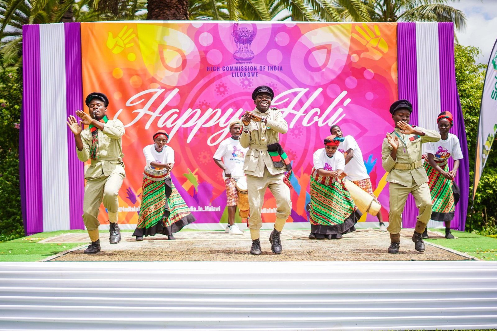 Celebration of States Day-cum-Holi, Festival of Colours