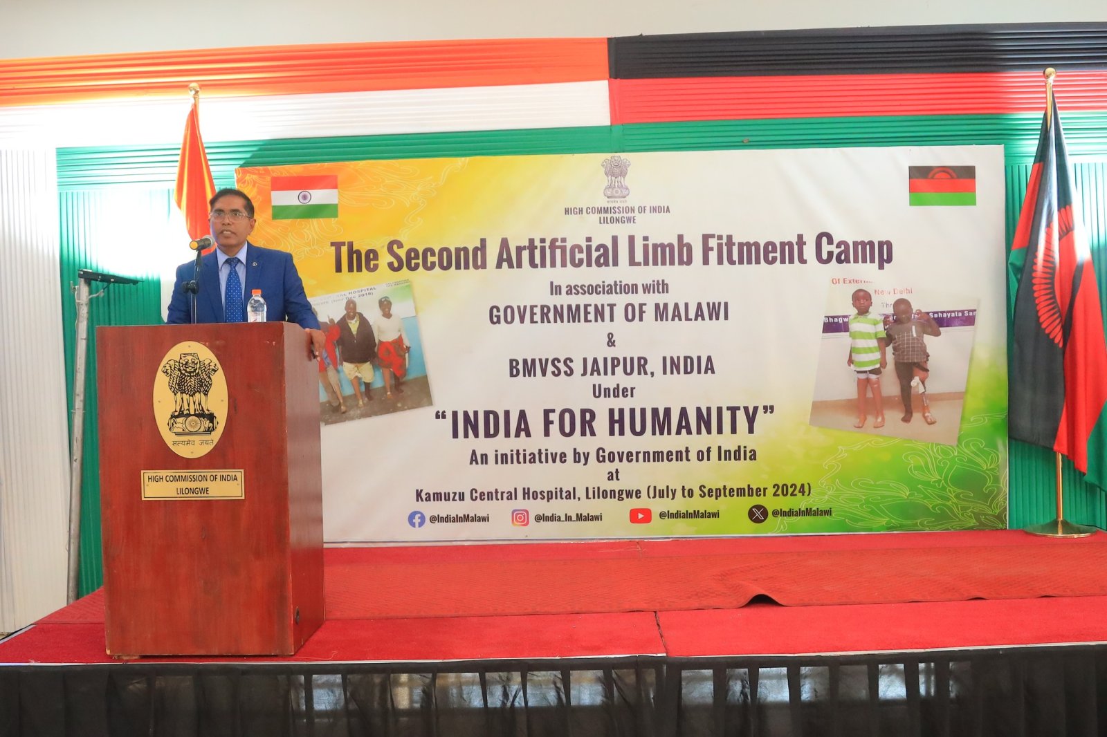 2nd Artificial Limb Fitment Camp (Jaipur Foot) in Malawi