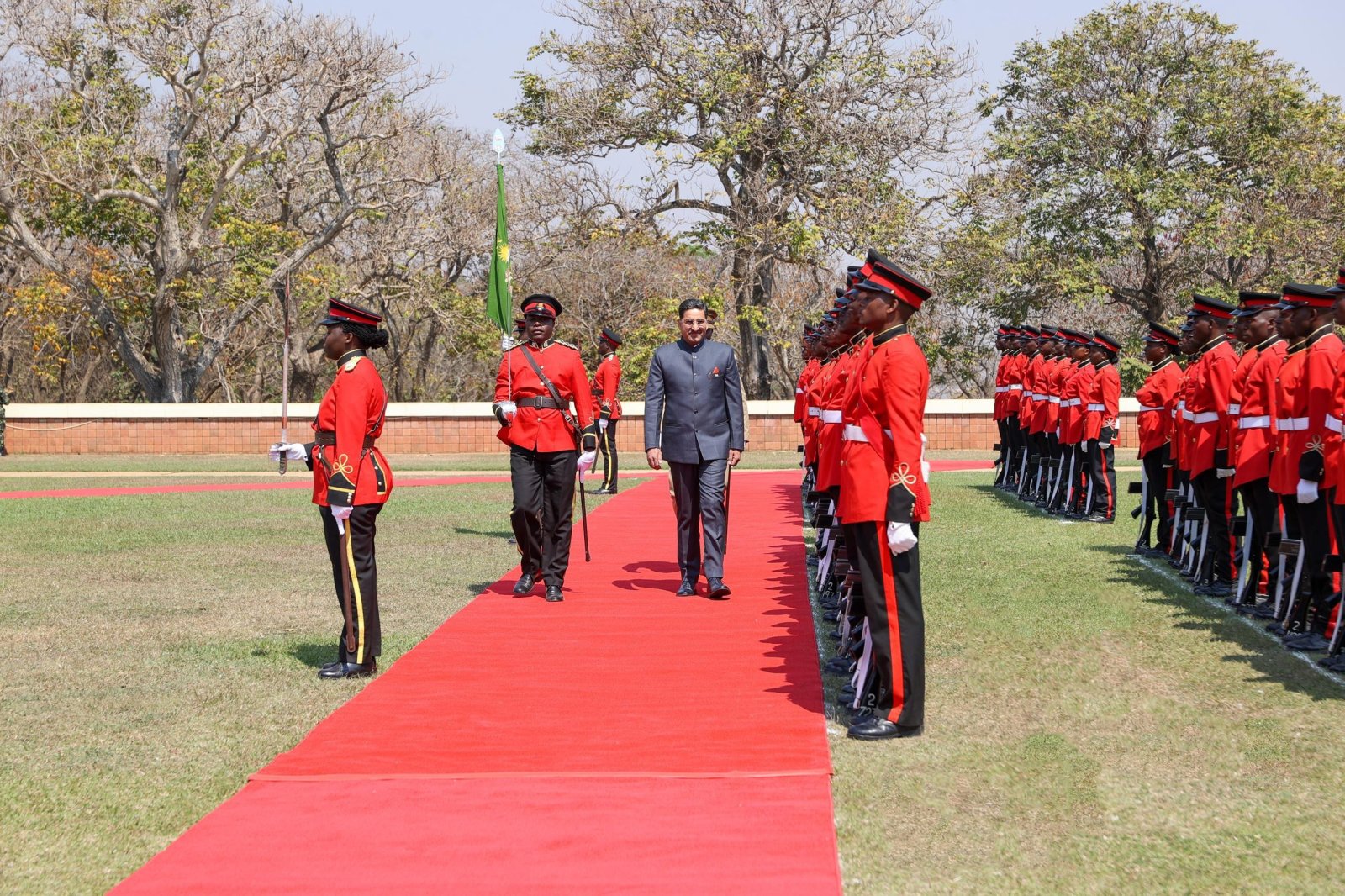 Presentation of letter of Credence by H.E. Mr. Amararam Gujar to the President of the Republic of Malawi - August 25, 2025