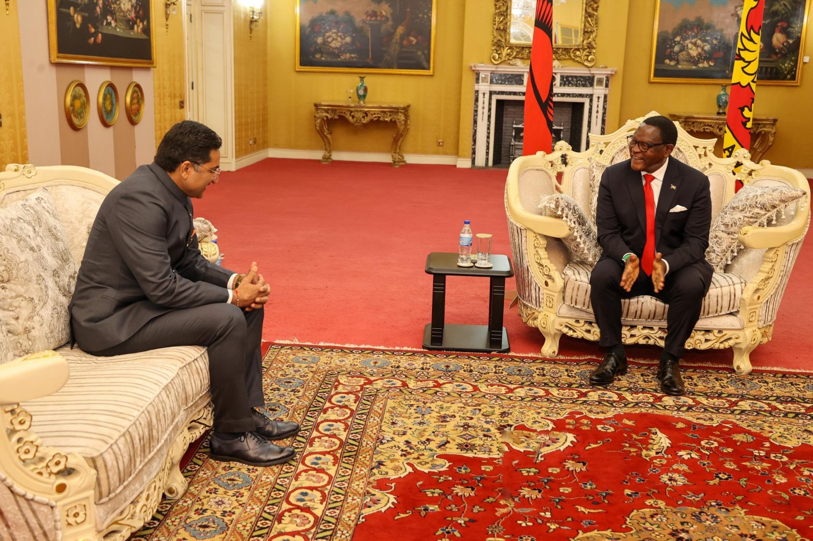 Presentation of letter of Credence by H.E. Mr. Amararam Gujar to the President of the Republic of Malawi - August 25, 2025