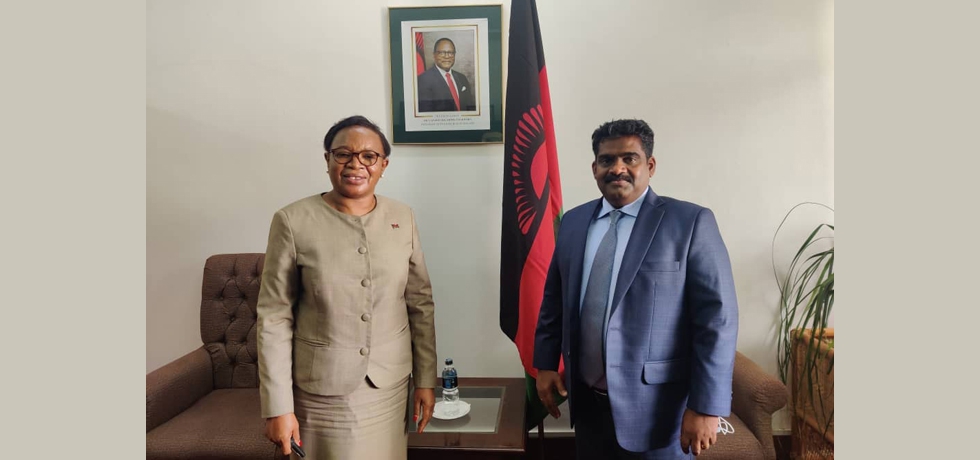 High Commissioner meets Honourable Nancy Tembo, Minister of Foreign Affairs on 11.2.2022