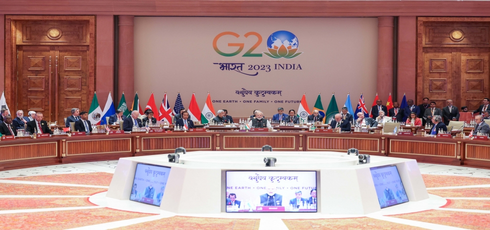 The 18th G20 Summit was successfully conducted in New Delhi during 9-10 September, 2023