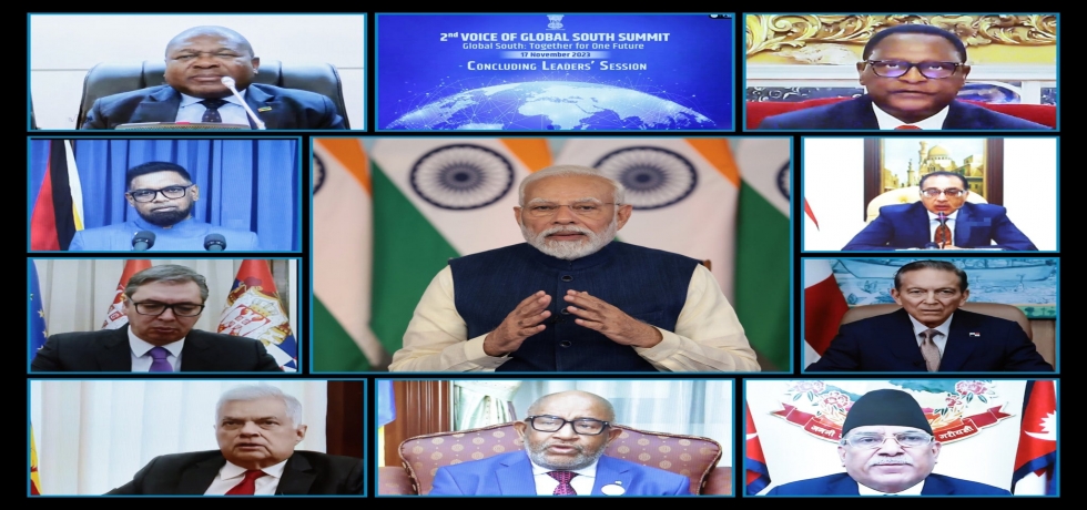 2nd Voice of Global South Summit held on 17 November 2023