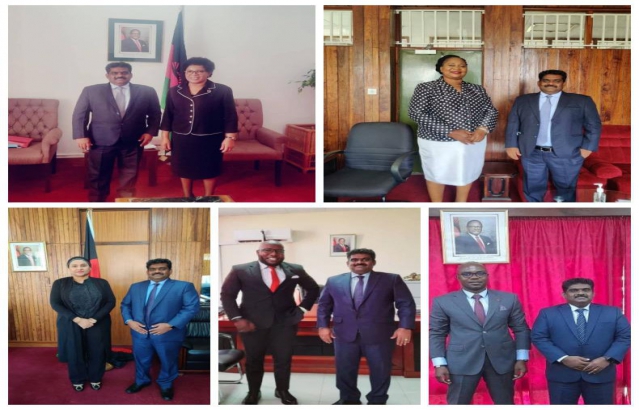 High Commissioner met Malawi’s Cabinet Ministers