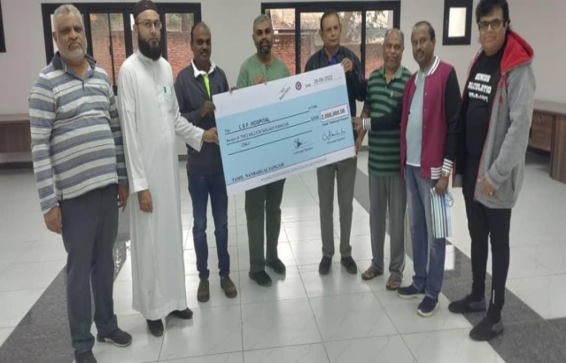 Lilongwe Tamil community donates to LSF Hospital