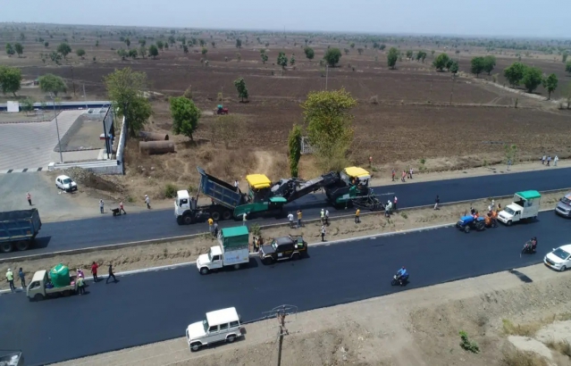 NHAI Sets Guinness World Record For Laying  75 Km Highway In Just 105 hours