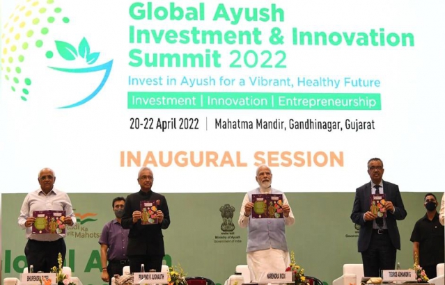 PM Modi inaugurates Global AYUSH Investment & Innovation Summit in Gandhinagar