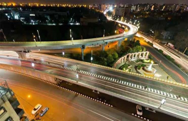 India's First Three Layer Bridge opened for public in Surat